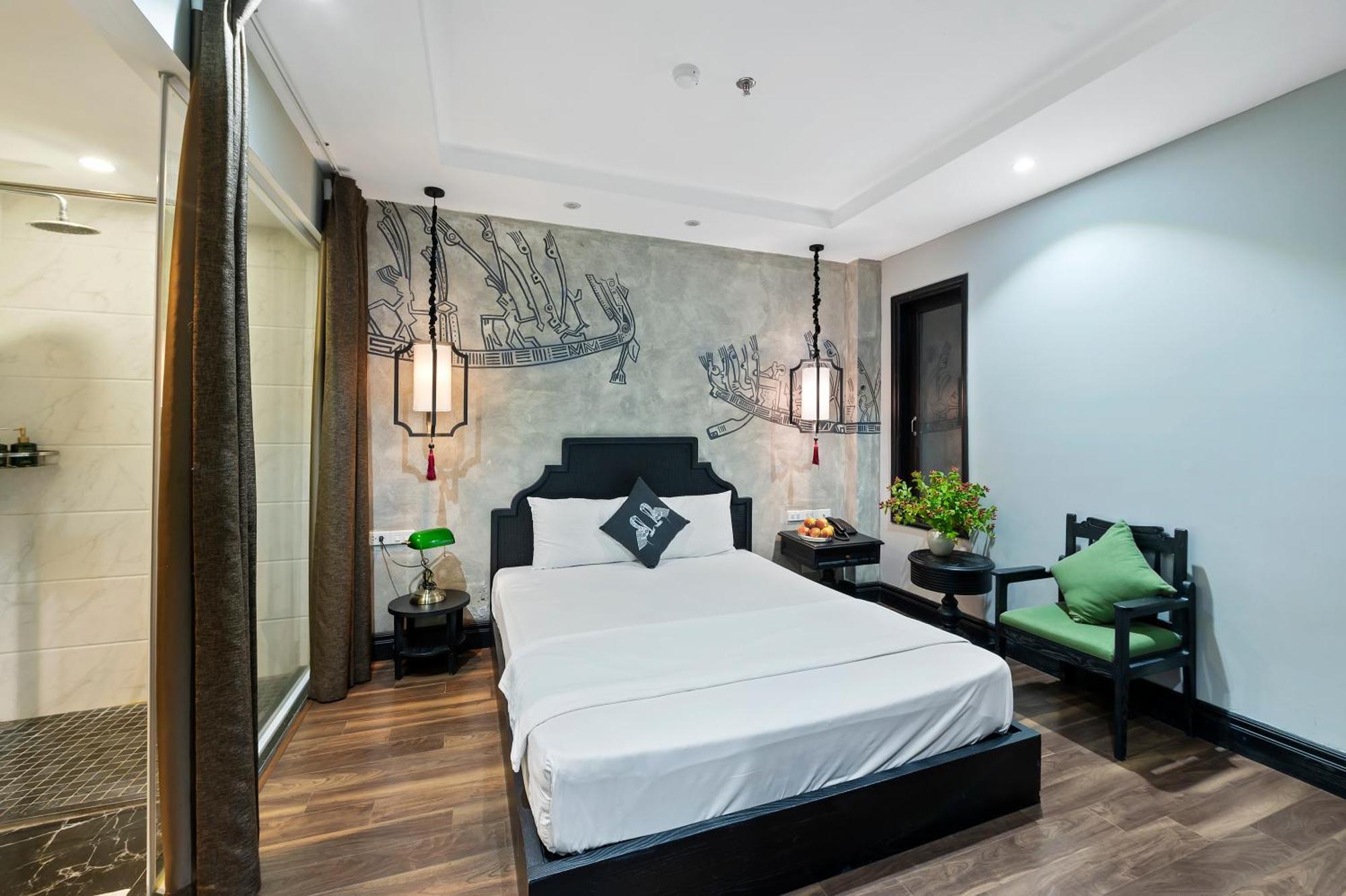 22Land Residence Hotel & Spa 52 Ngo Huyen Hanoj Exteriér fotografie