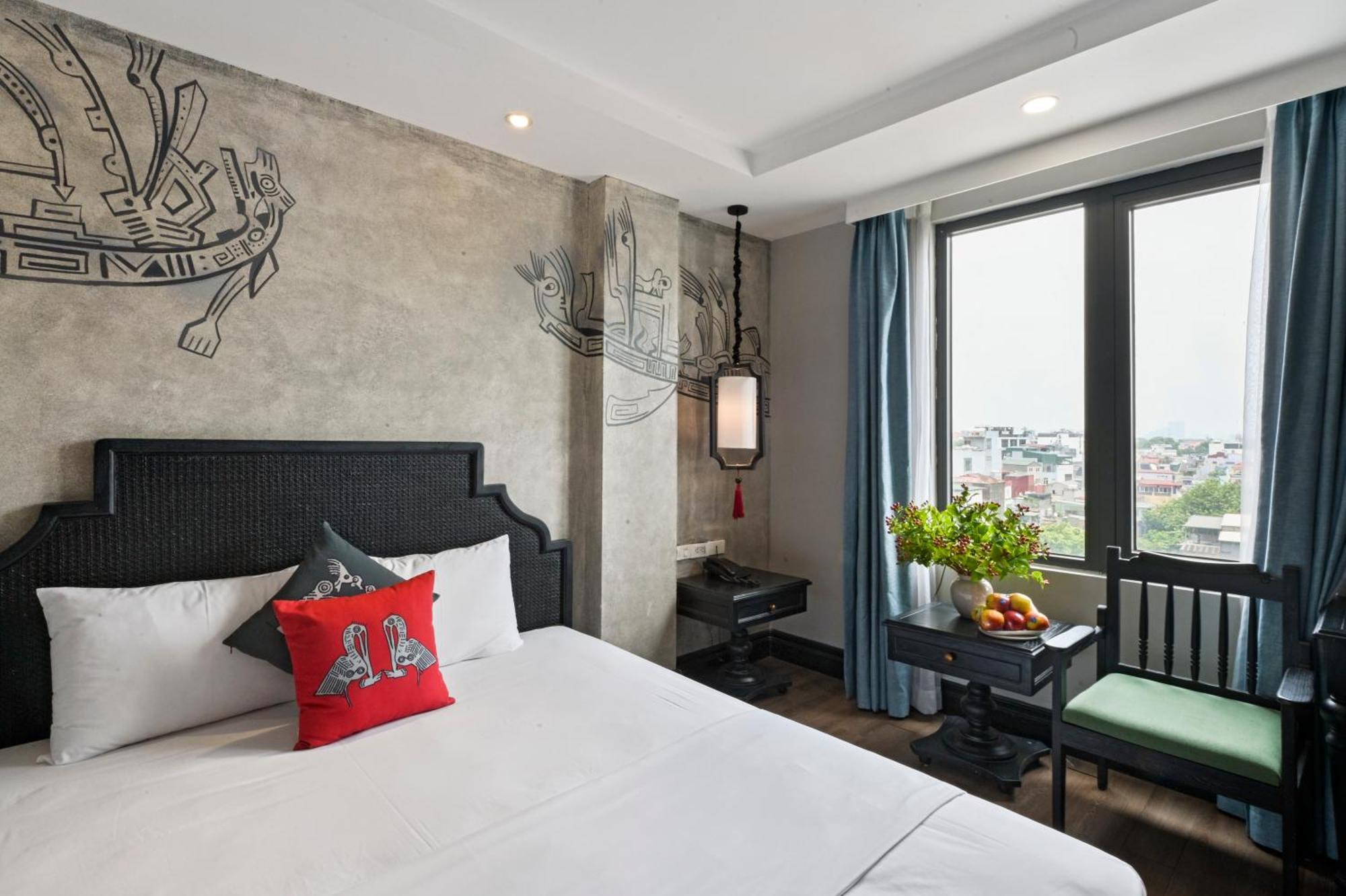 22Land Residence Hotel & Spa 52 Ngo Huyen Hanoj Exteriér fotografie