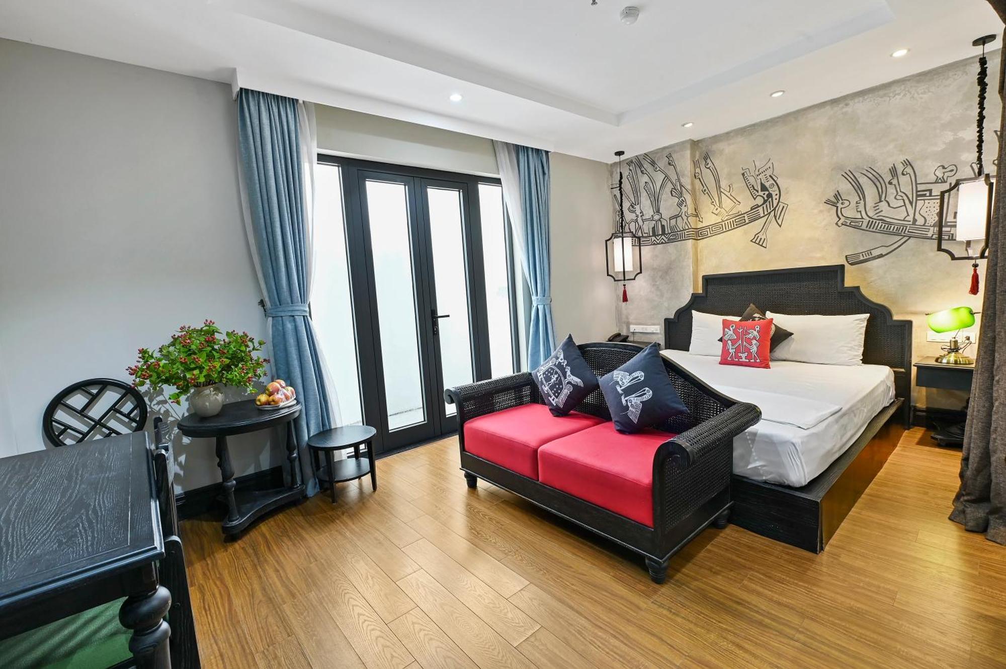22Land Residence Hotel & Spa 52 Ngo Huyen Hanoj Exteriér fotografie