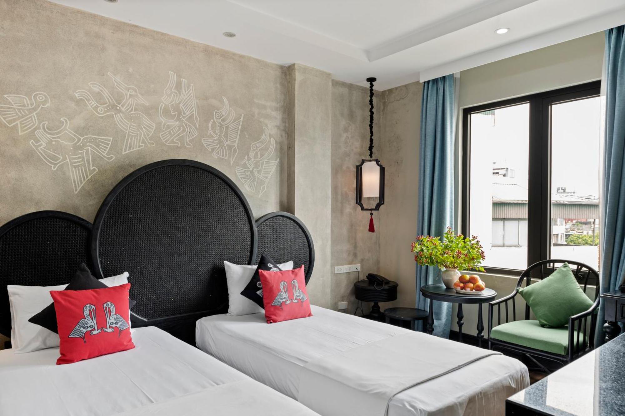 22Land Residence Hotel & Spa 52 Ngo Huyen Hanoj Exteriér fotografie