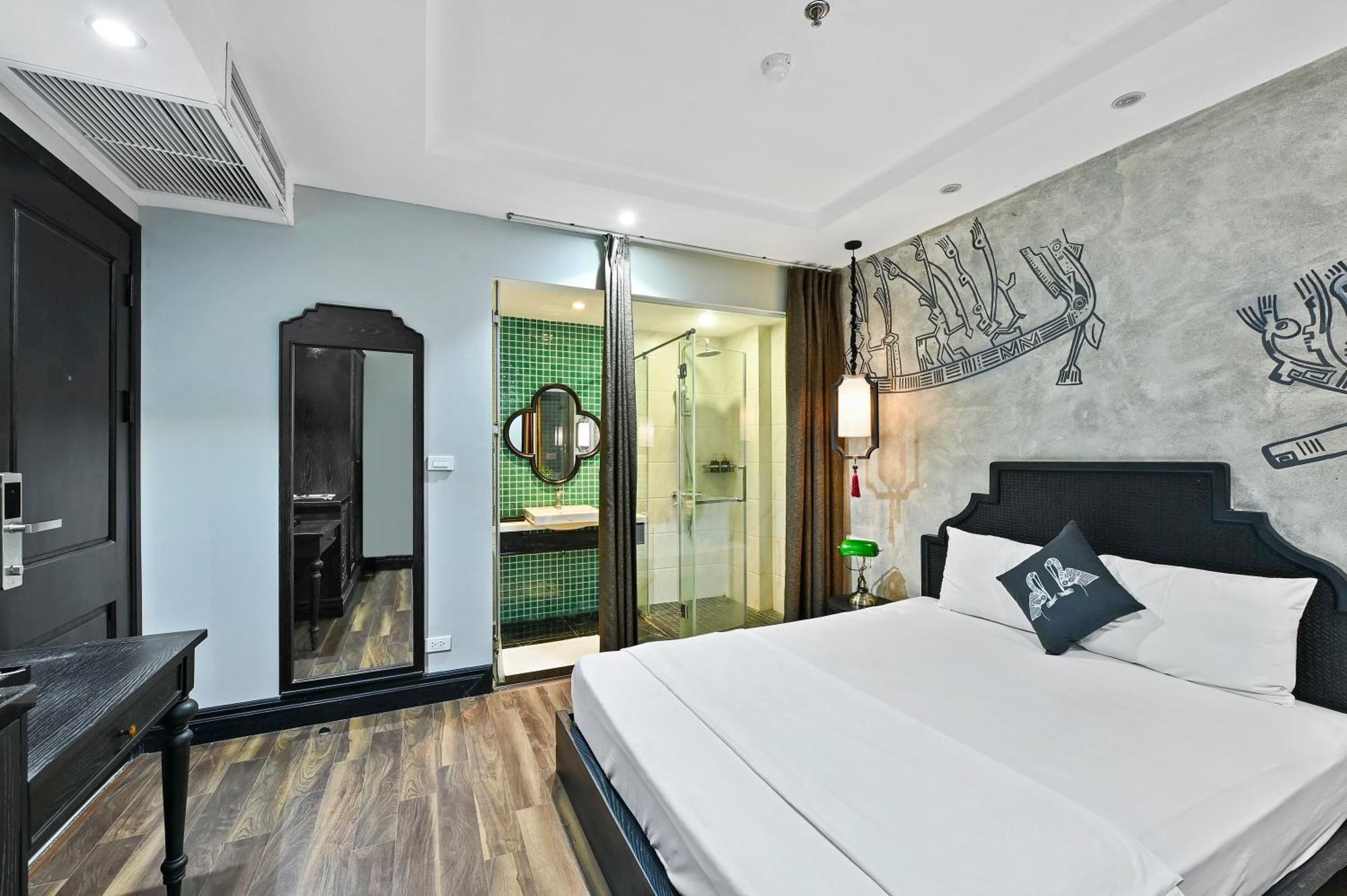 22Land Residence Hotel & Spa 52 Ngo Huyen Hanoj Exteriér fotografie