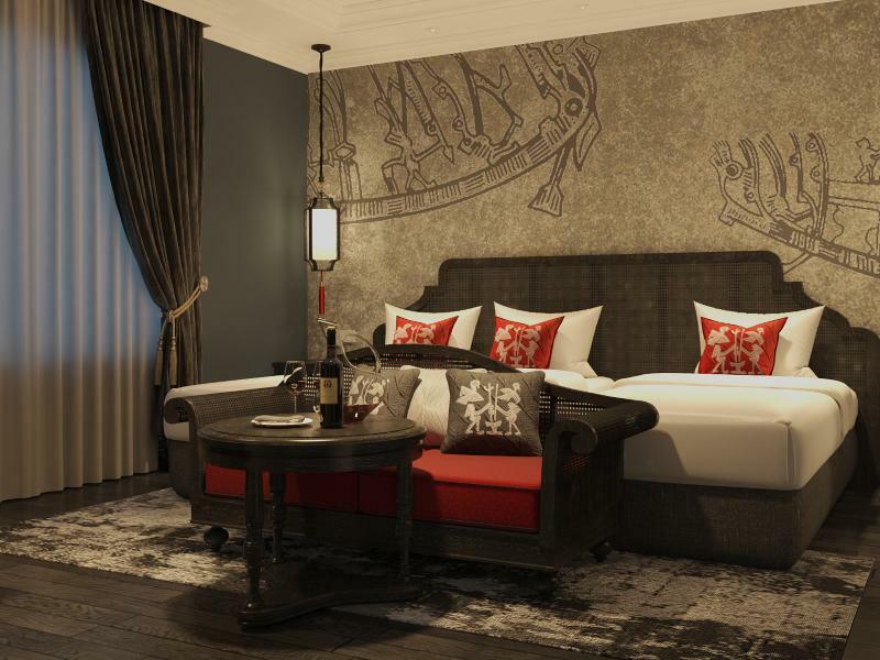 22Land Residence Hotel & Spa 52 Ngo Huyen Hanoj Exteriér fotografie